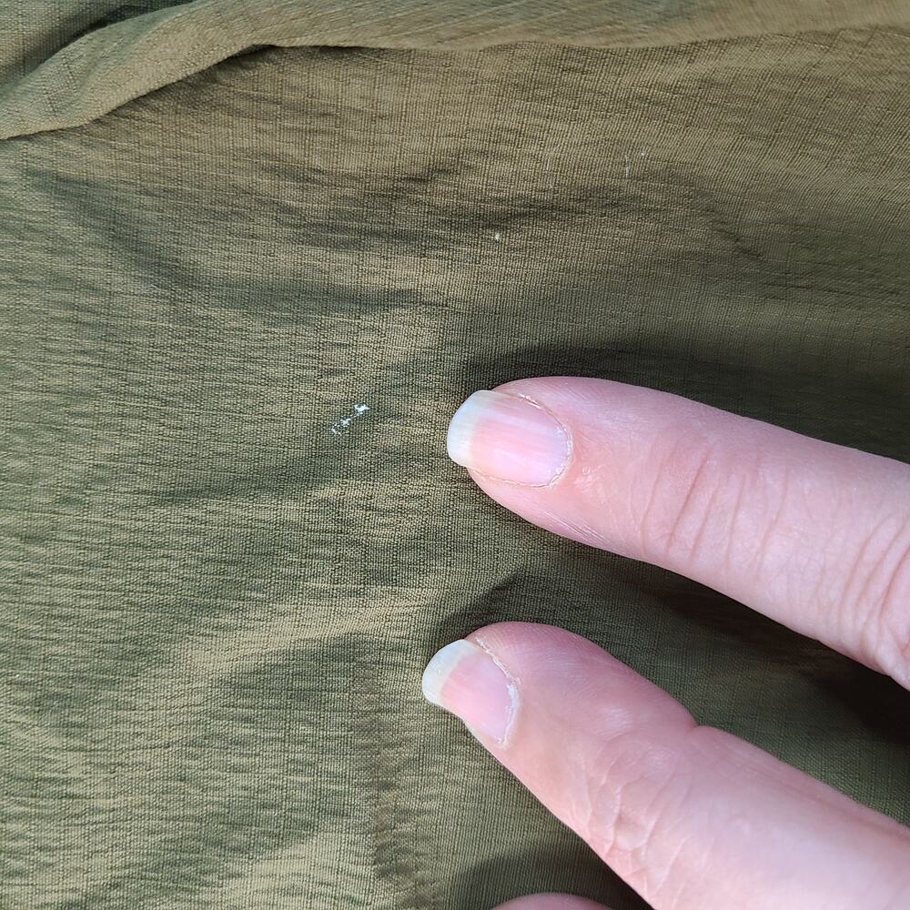 Athleta Trekkie North Shorts Olive green Mid-Rise Stretch Athleisure Sports 14 - Picture 5 of 8